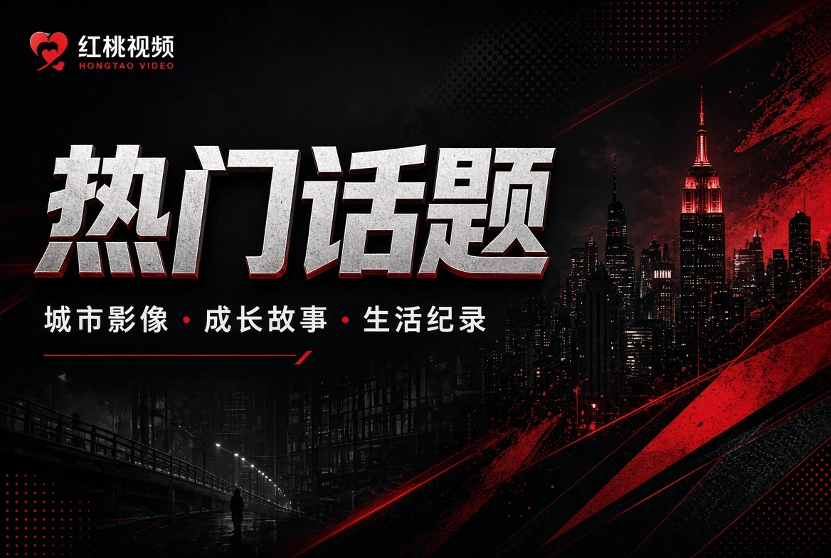 红桃视频片册主题视觉